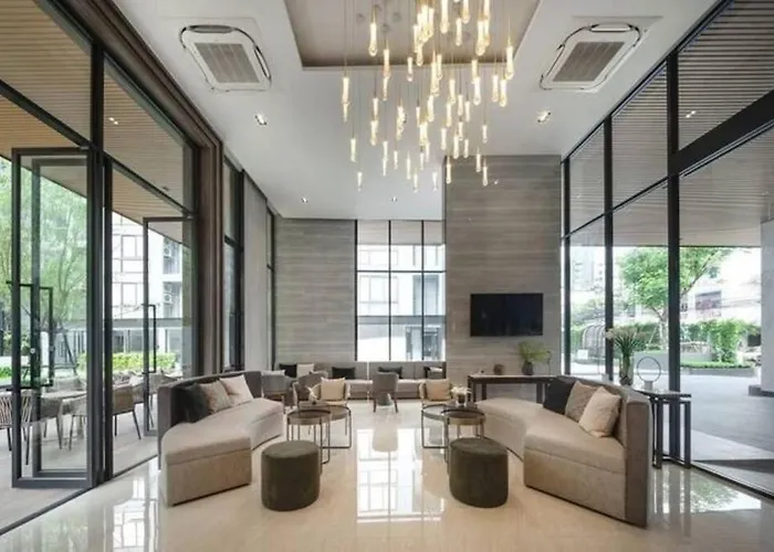 公寓 Nest Sukhumvit71 Bts - Pool, Fitness, Parking, Wifi 曼谷