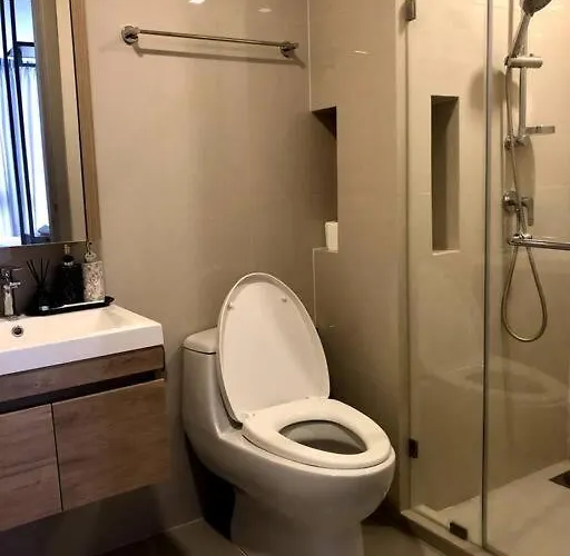 公寓 Nest Sukhumvit71 Bts - Pool, Fitness, Parking, Wifi