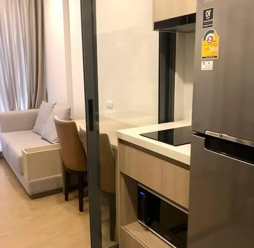公寓 Nest Sukhumvit71 Bts - Pool, Fitness, Parking, Wifi *